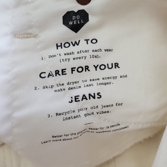 Madewell Womens The Perfect Vintage Jean in Vintage Canvas Size 23 - Picture 11 of 17